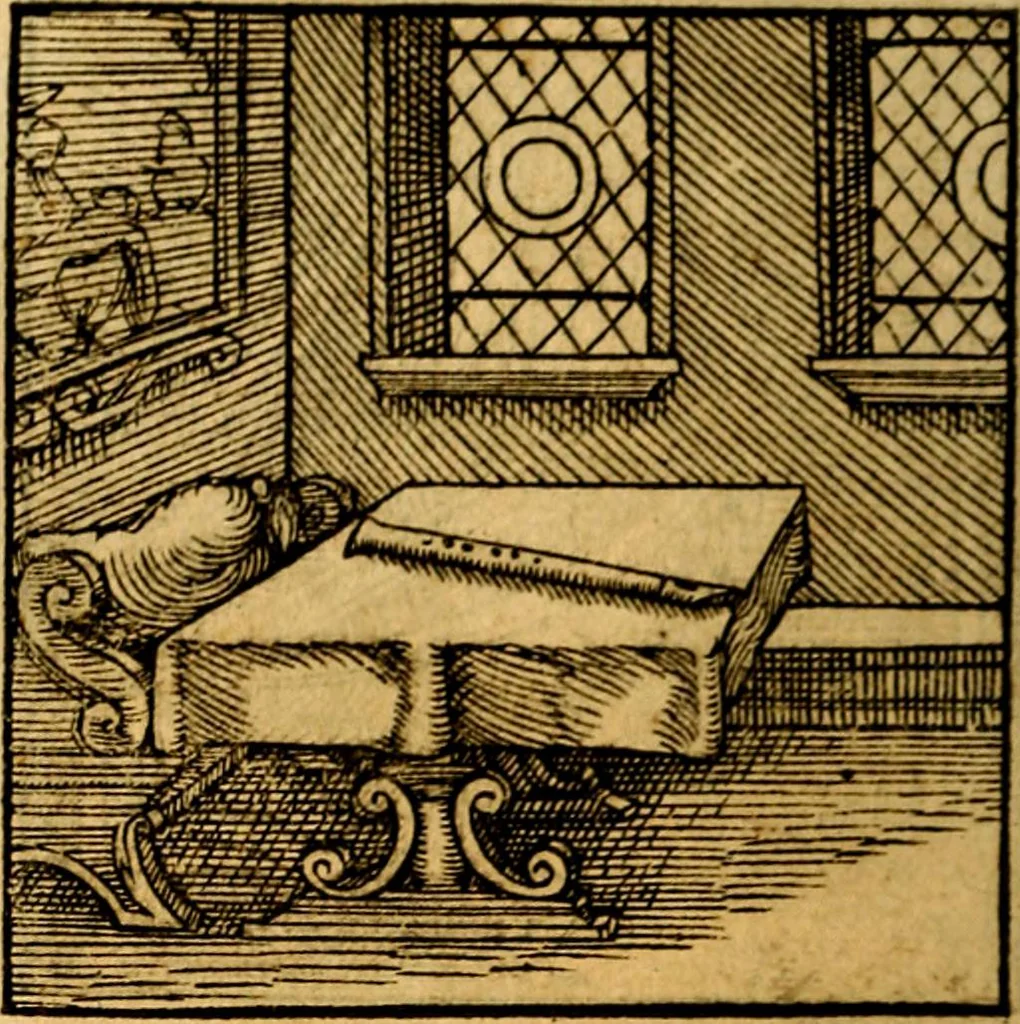 An illustration from Ori Apollonis Niliaci, de sacris notis & sculpturis libri duo, vbi ad fidem vetudti codicis manu scripti restituta sunt loca permulta, corrupta ante ac deplorata, 1551, leaf 241