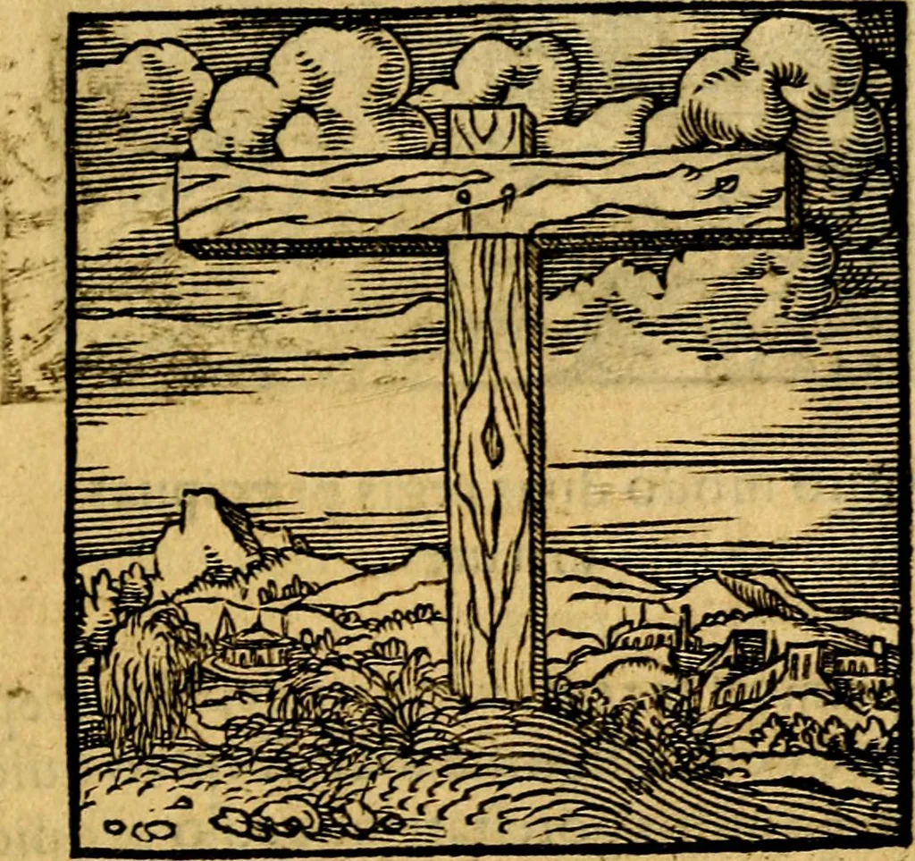 An illustration from Ori Apollonis Niliaci, de sacris notis & sculpturis libri duo, vbi ad fidem vetudti codicis manu scripti restituta sunt loca permulta, corrupta ante ac deplorata, 1551, leaf 244