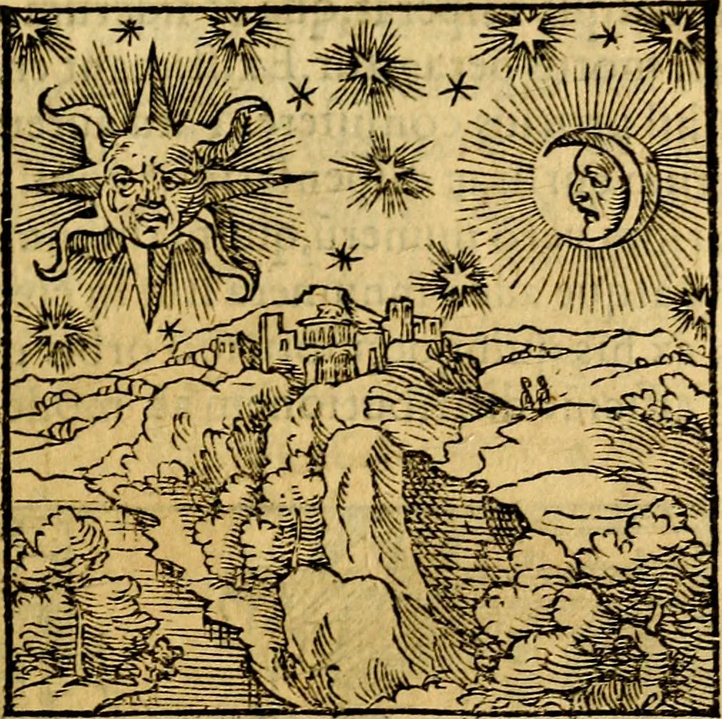 An illustration from Ori Apollonis Niliaci, de sacris notis & sculpturis libri duo, vbi ad fidem vetudti codicis manu scripti restituta sunt loca permulta, corrupta ante ac deplorata, 1551, leaf 52