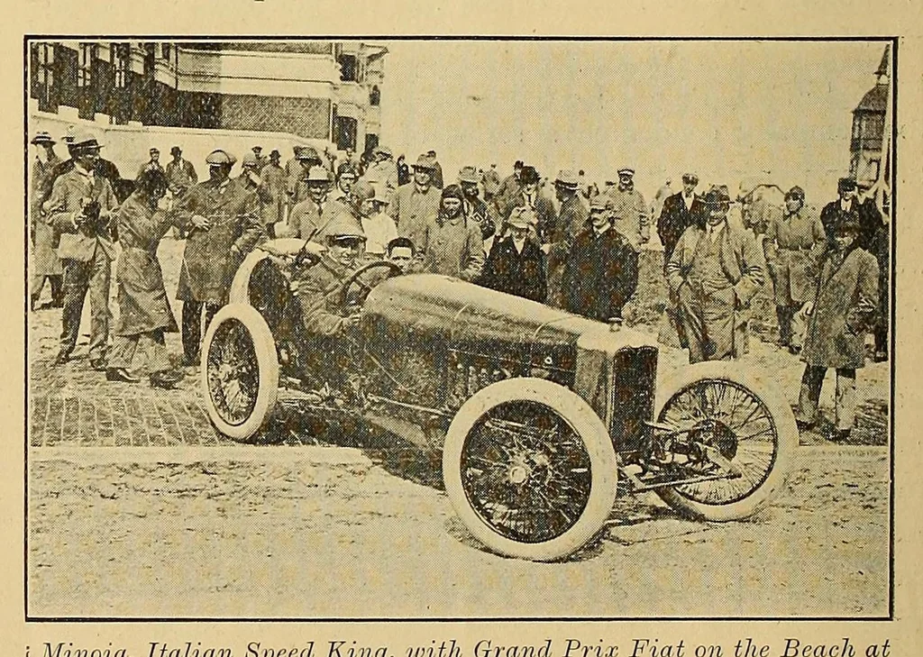 An illustration from The Oriental motor, 1919, leaf 166