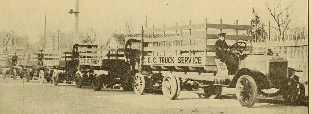 An illustration from The Oriental motor, 1919, leaf 83