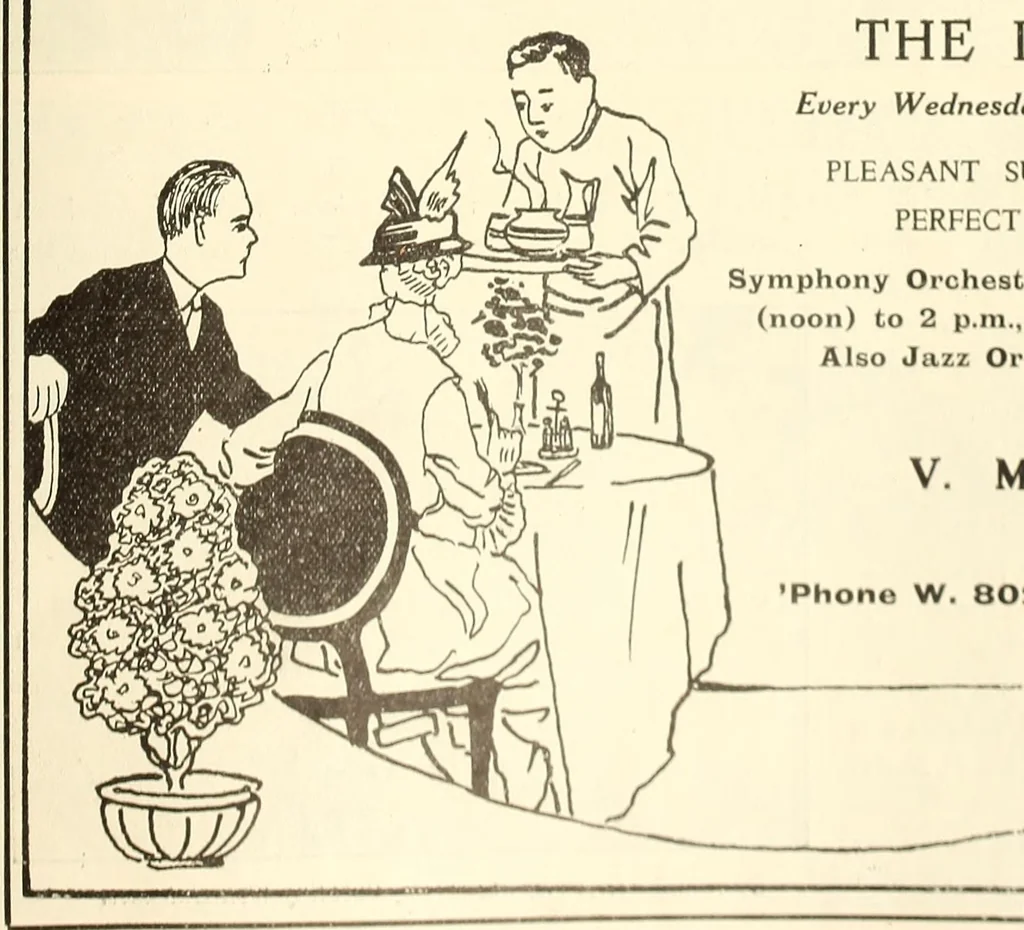 An illustration from The Oriental motor, 1919, leaf 291