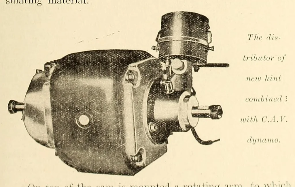 An illustration from The Oriental motor, 1919, leaf 527