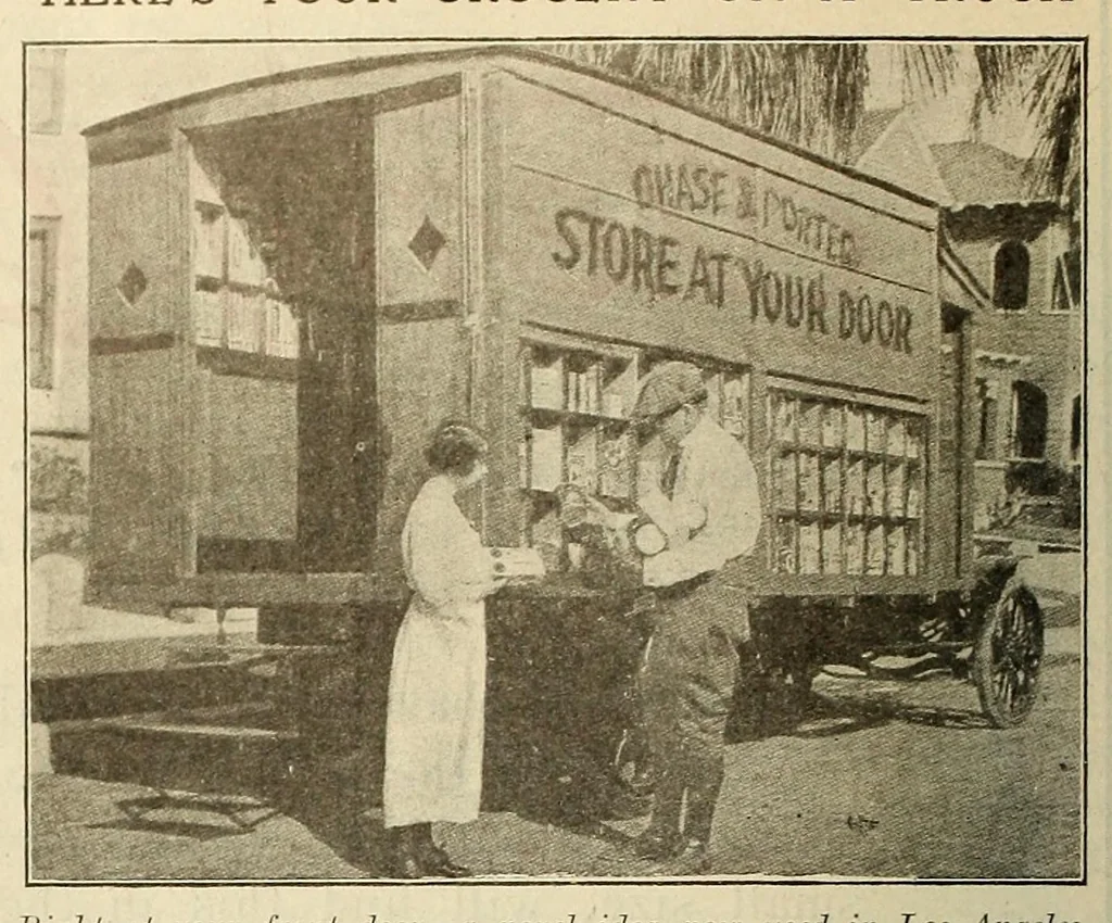 An illustration from The Oriental motor, 1919, leaf 828