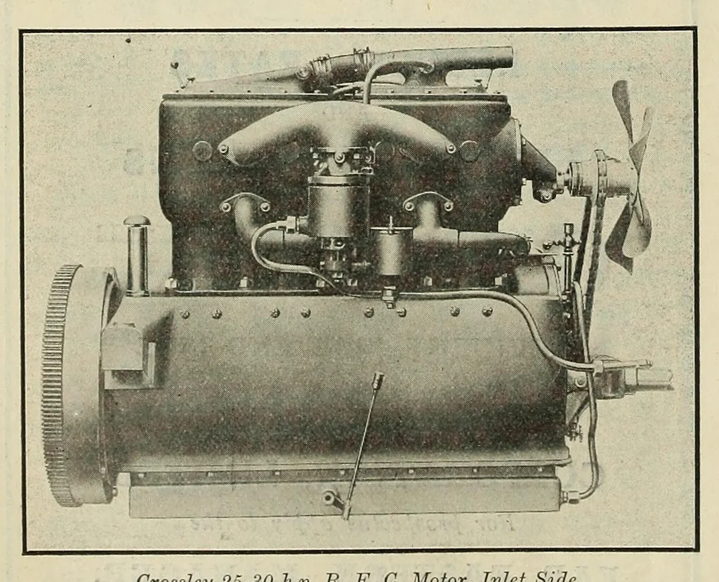 An illustration from The Oriental motor, 1919, leaf 316