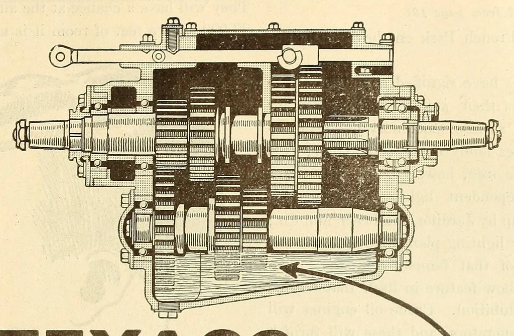 An illustration from The Oriental motor, 1919, leaf 627