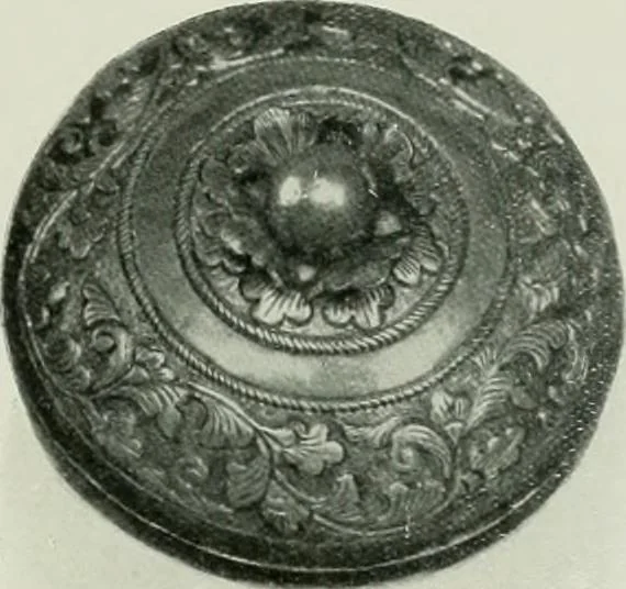 An illustration from Oriental silverwork, Malay and Chinese, with over 250 original illustrations; a handbook for connoisseurs, collectors, students and silversmiths, 1910, leaf 112