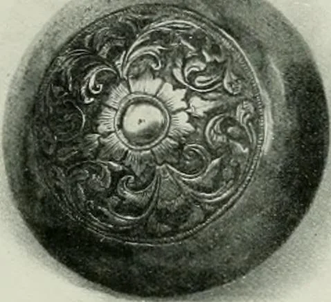 An illustration from Oriental silverwork, Malay and Chinese, with over 250 original illustrations; a handbook for connoisseurs, collectors, students and silversmiths, 1910, leaf 116
