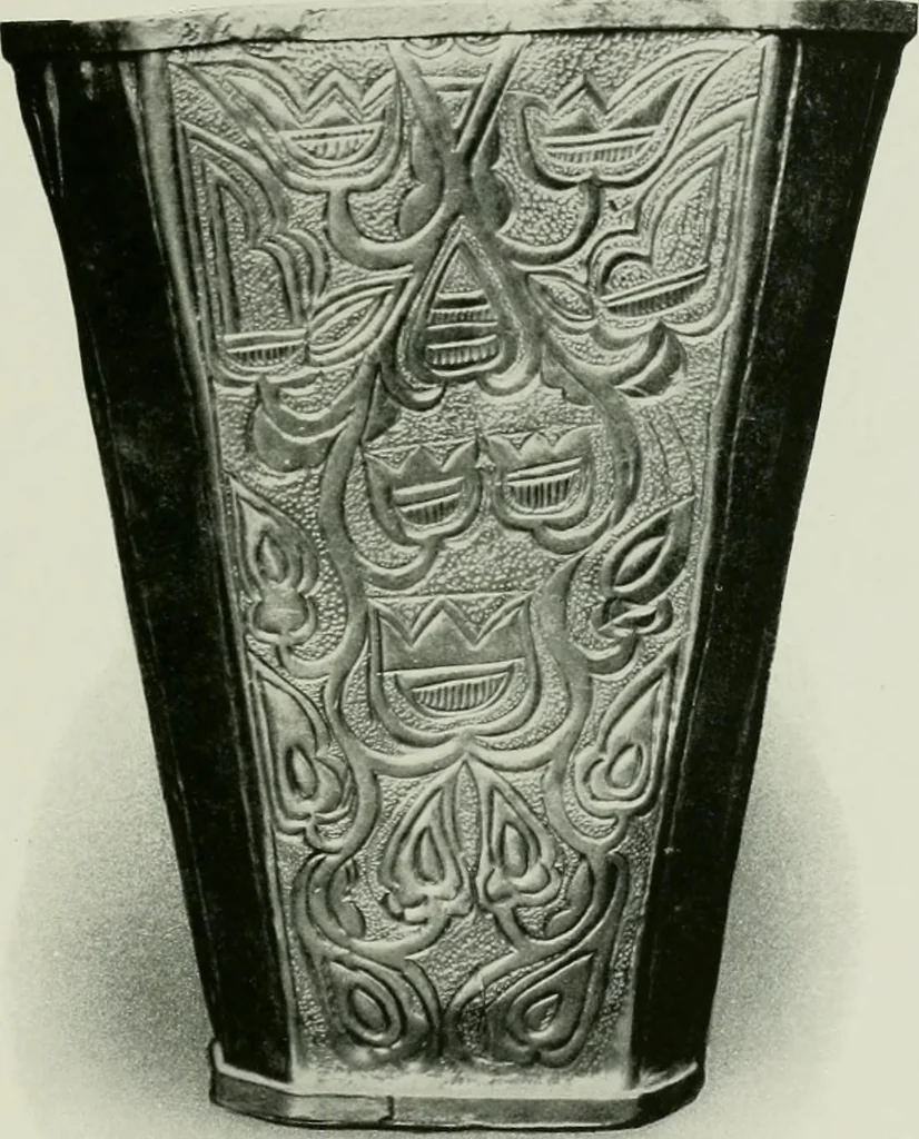 An illustration from Oriental silverwork, Malay and Chinese, with over 250 original illustrations; a handbook for connoisseurs, collectors, students and silversmiths, 1910, leaf 126