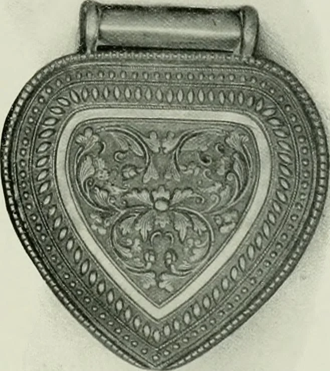An illustration from Oriental silverwork, Malay and Chinese, with over 250 original illustrations; a handbook for connoisseurs, collectors, students and silversmiths, 1910, leaf 256
