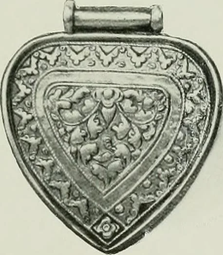 An illustration from Oriental silverwork, Malay and Chinese, with over 250 original illustrations; a handbook for connoisseurs, collectors, students and silversmiths, 1910, leaf 260