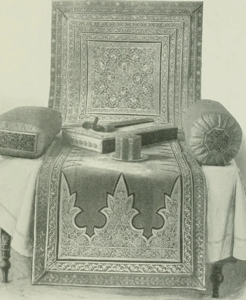An illustration from Oriental silverwork, Malay and Chinese, with over 250 original illustrations; a handbook for connoisseurs, collectors, students and silversmiths, 1910, leaf 274