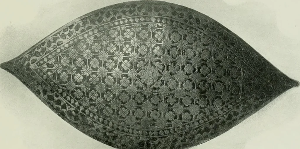 An illustration from Oriental silverwork, Malay and Chinese, with over 250 original illustrations; a handbook for connoisseurs, collectors, students and silversmiths, 1910, leaf 288