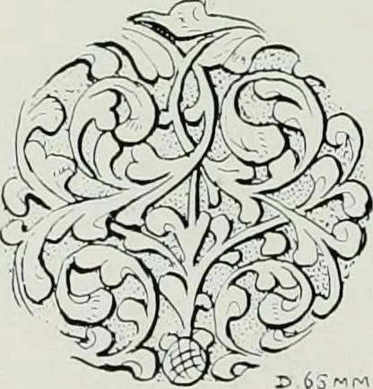 An illustration from Oriental silverwork, Malay and Chinese, with over 250 original illustrations; a handbook for connoisseurs, collectors, students and silversmiths, 1910, leaf 45