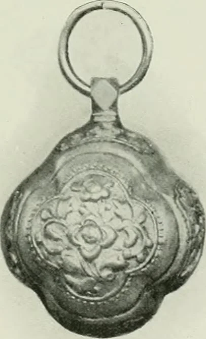An illustration from Oriental silverwork, Malay and Chinese, with over 250 original illustrations; a handbook for connoisseurs, collectors, students and silversmiths, 1910, leaf 68