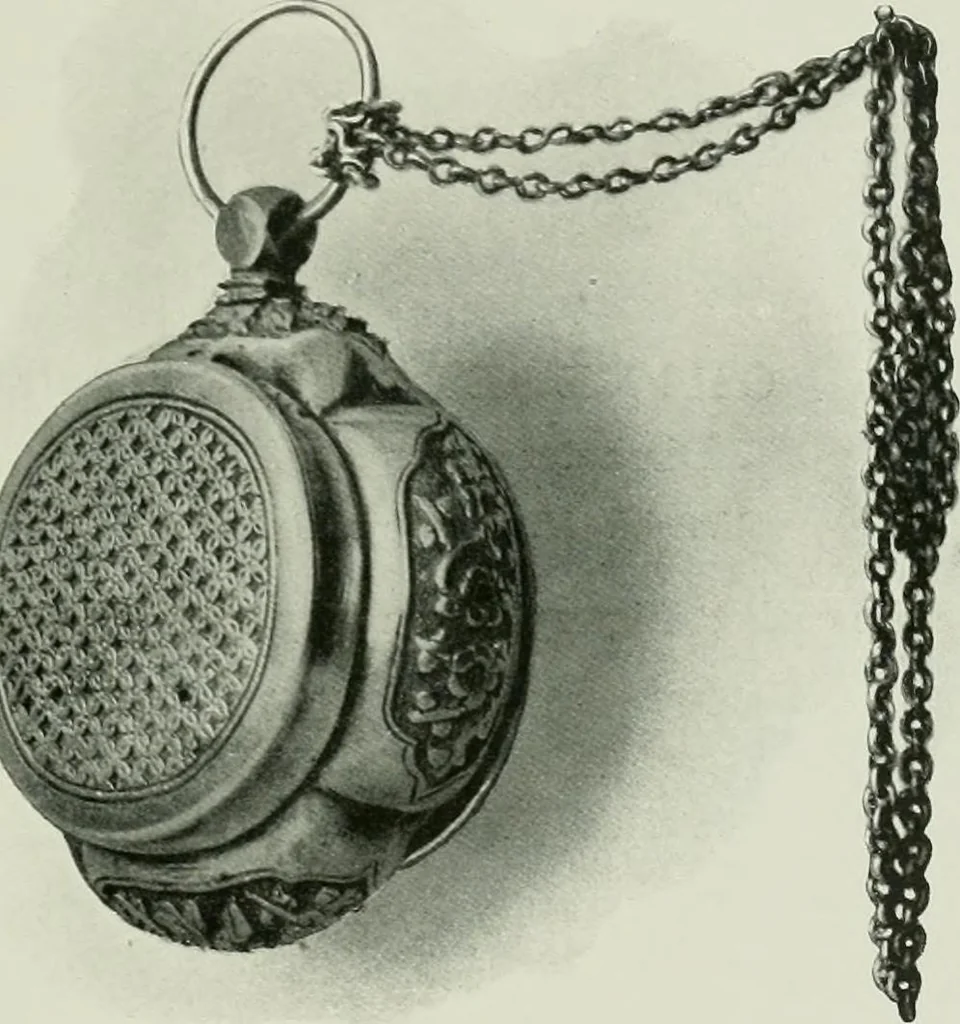 An illustration from Oriental silverwork, Malay and Chinese, with over 250 original illustrations; a handbook for connoisseurs, collectors, students and silversmiths, 1910, leaf 70