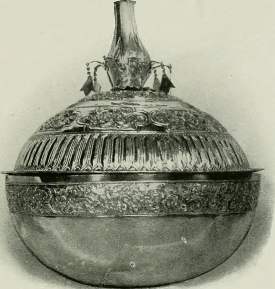 An illustration from Oriental silverwork, Malay and Chinese, with over 250 original illustrations; a handbook for connoisseurs, collectors, students and silversmiths, 1910, leaf 78