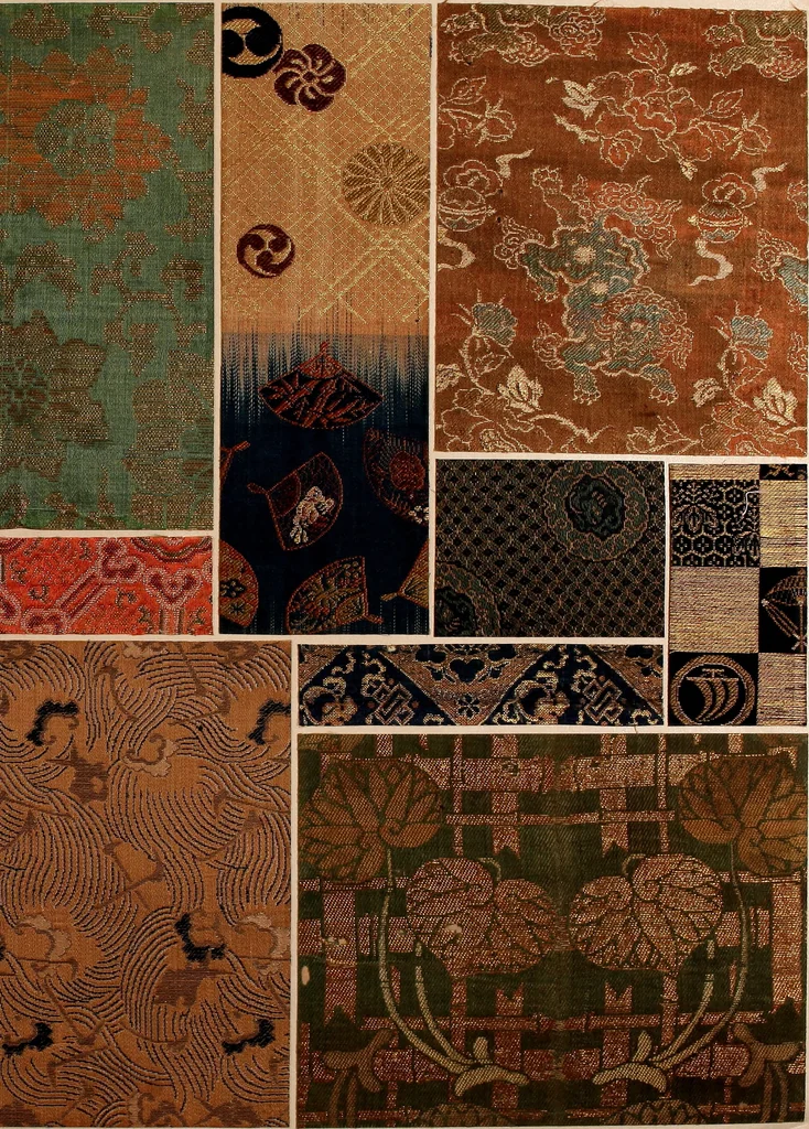 An illustration from [Oriental textile samples, 1700, leaf 10
