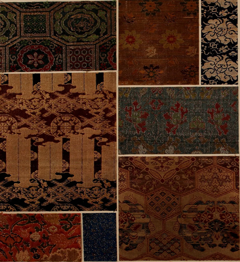 An illustration from [Oriental textile samples, 1700, leaf 13
