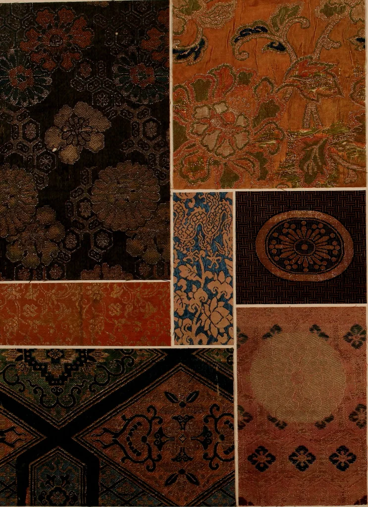 An illustration from [Oriental textile samples, 1700, leaf 15
