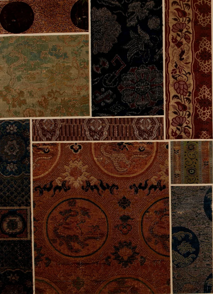An illustration from [Oriental textile samples, 1700, leaf 21