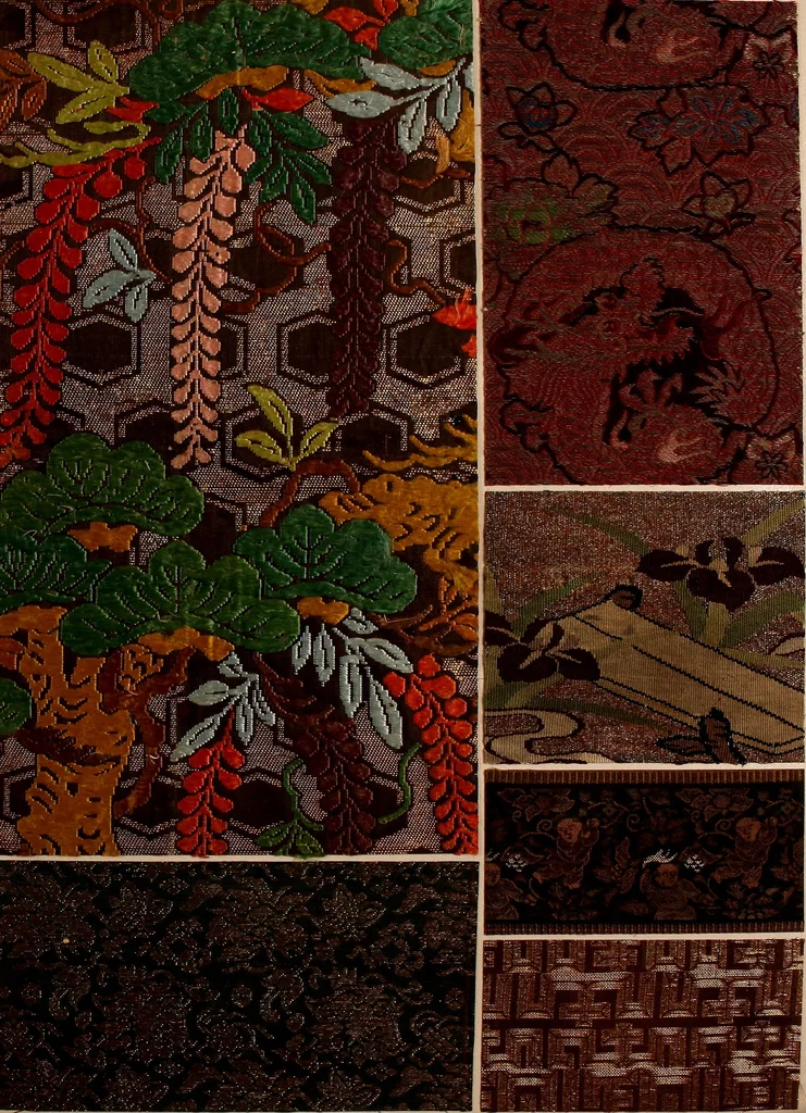 An illustration from [Oriental textile samples, 1700, leaf 4