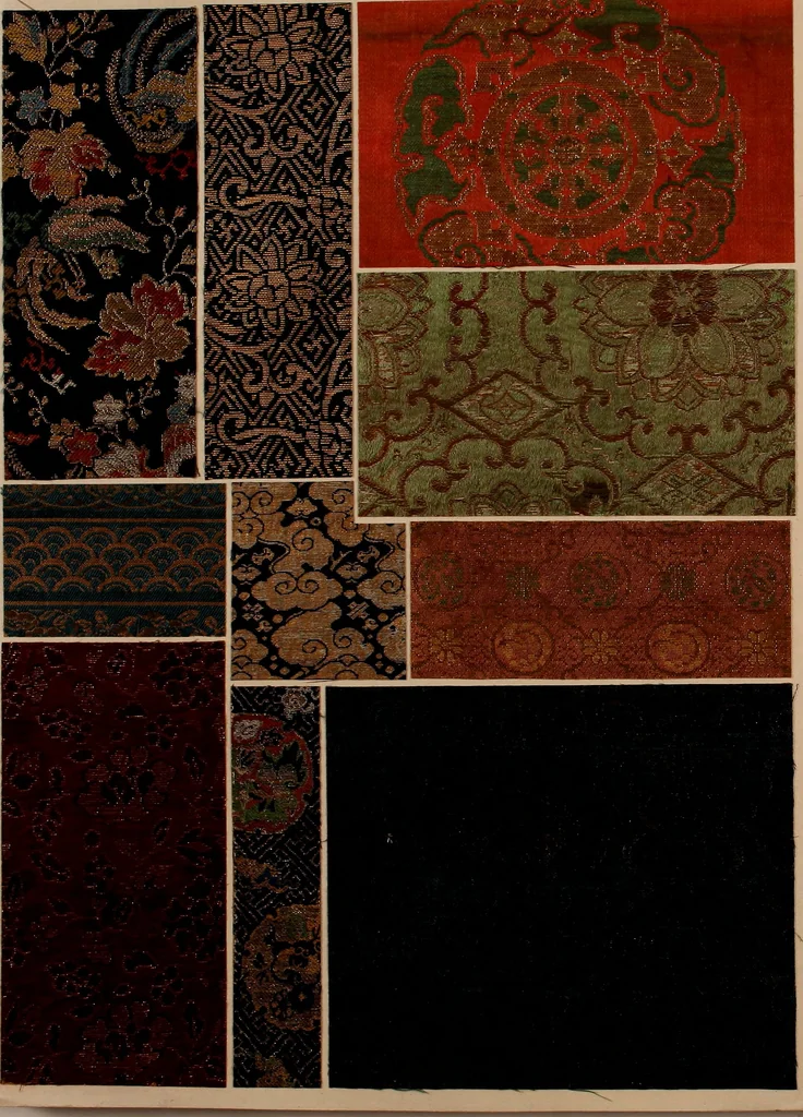 An illustration from [Oriental textile samples, 1700, leaf 7