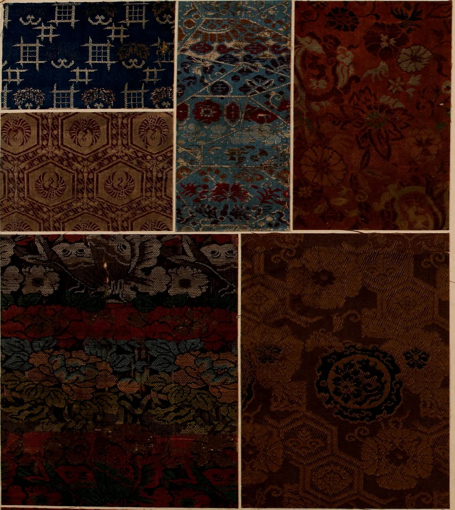 An illustration from [Oriental textile samples, 1700, leaf 17
