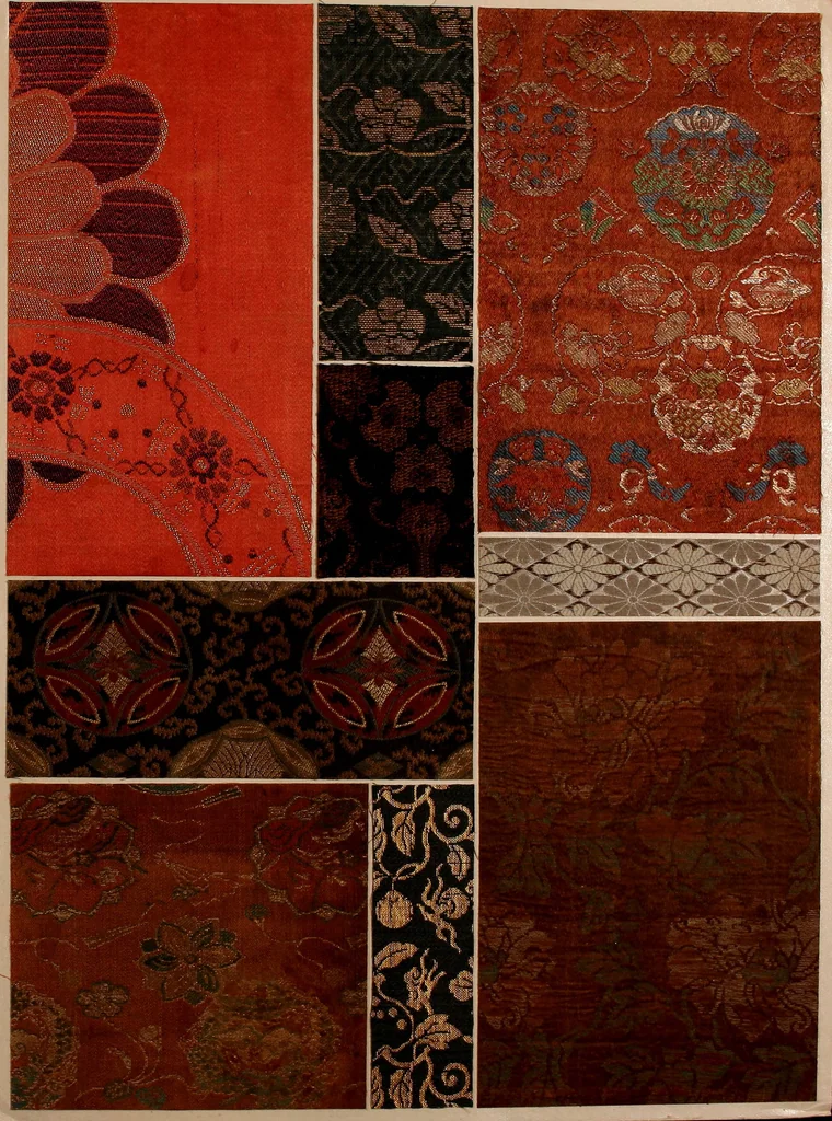 An illustration from [Oriental textile samples, 1700, leaf 30