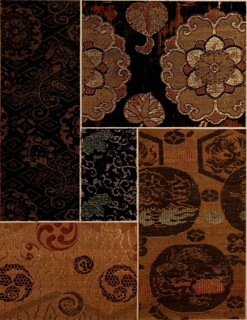 An illustration from [Oriental textile samples, 1700, leaf 36
