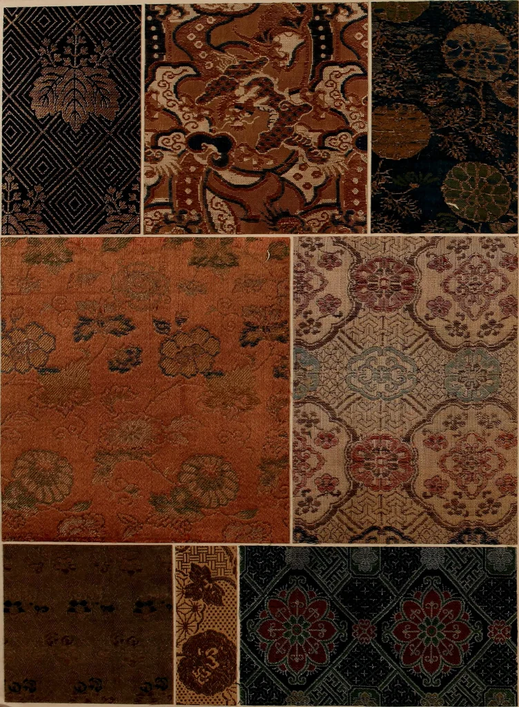 An illustration from [Oriental textile samples, 1700, leaf 39