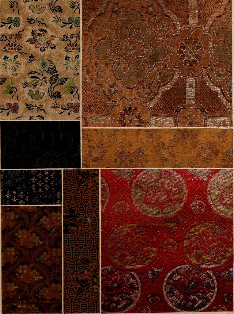 An illustration from [Oriental textile samples, 1700, leaf 40