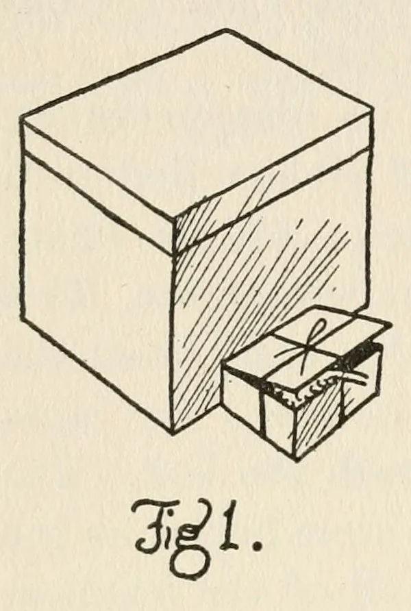 An illustration from Original creation for magicians hitherto kept up his sleeve, 1920, leaf 22