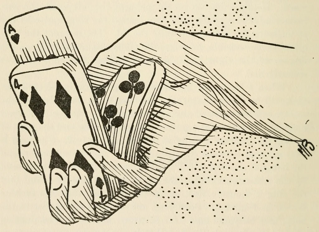 An illustration from Original creation for magicians hitherto kept up his sleeve, 1920, leaf 24