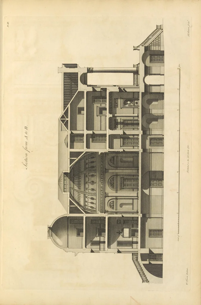 An illustration from Original designs in architecture, 1783, leaf 25