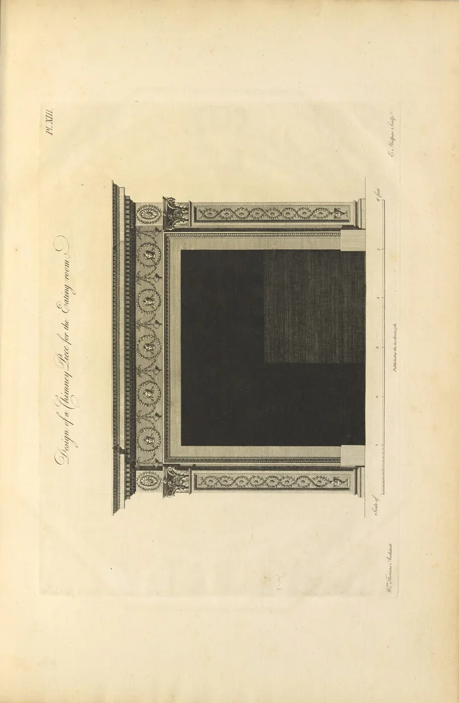 An illustration from Original designs in architecture, 1783, leaf 45
