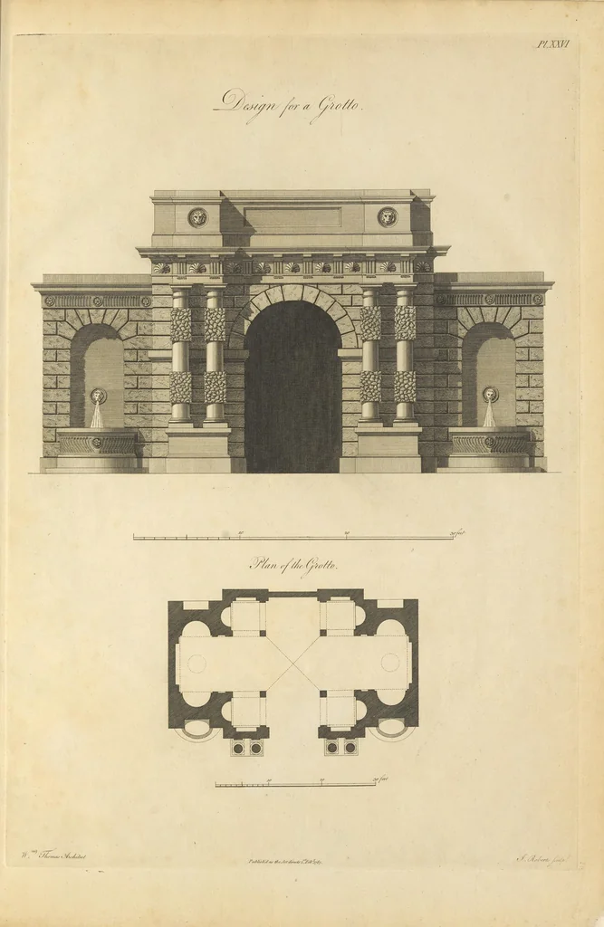 An illustration from Original designs in architecture, 1783, leaf 71