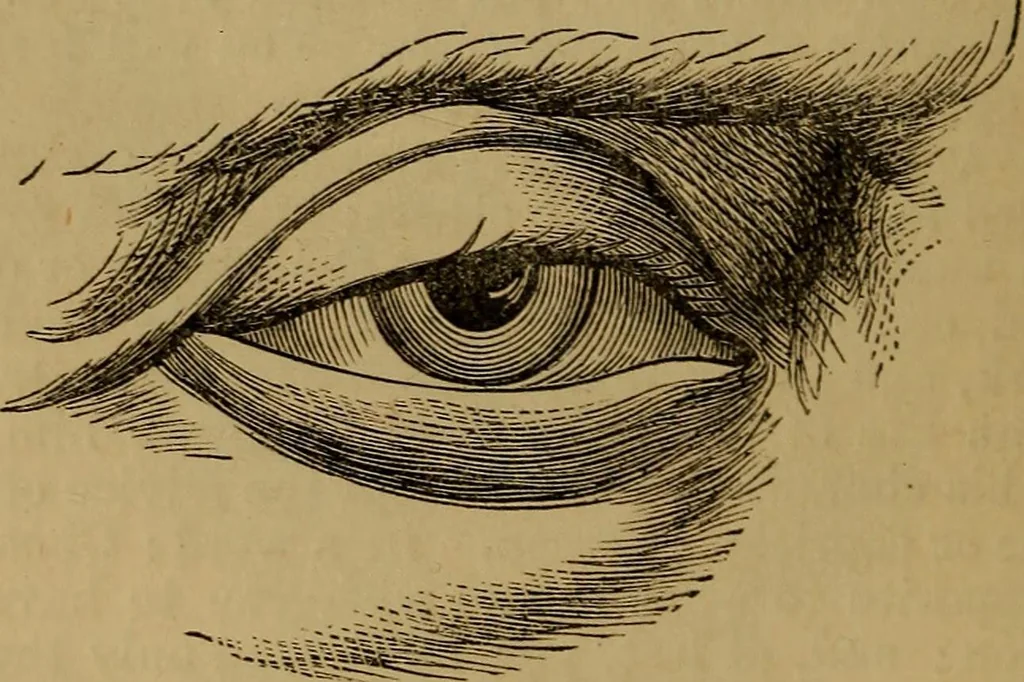 An illustration from An original and illustrated physiological and physiognomical chart, 1873, leaf 107