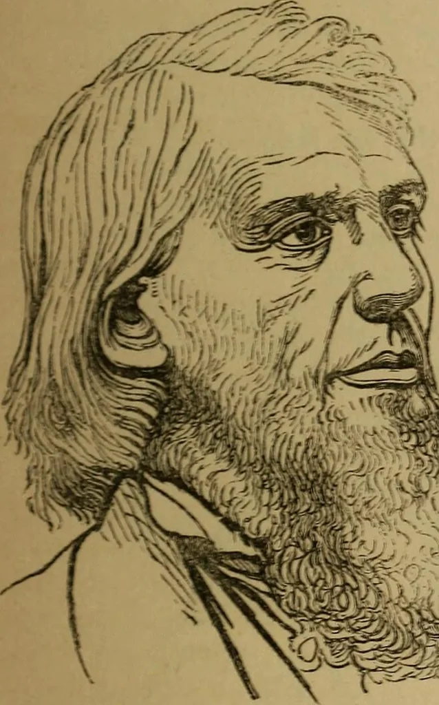 An illustration from An original and illustrated physiological and physiognomical chart, 1873, leaf 118