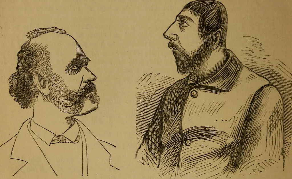 An illustration from An original and illustrated physiological and physiognomical chart, 1873, leaf 153