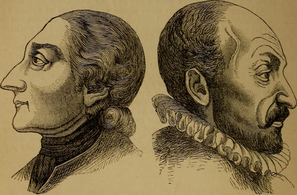 An illustration from An original and illustrated physiological and physiognomical chart, 1873, leaf 163