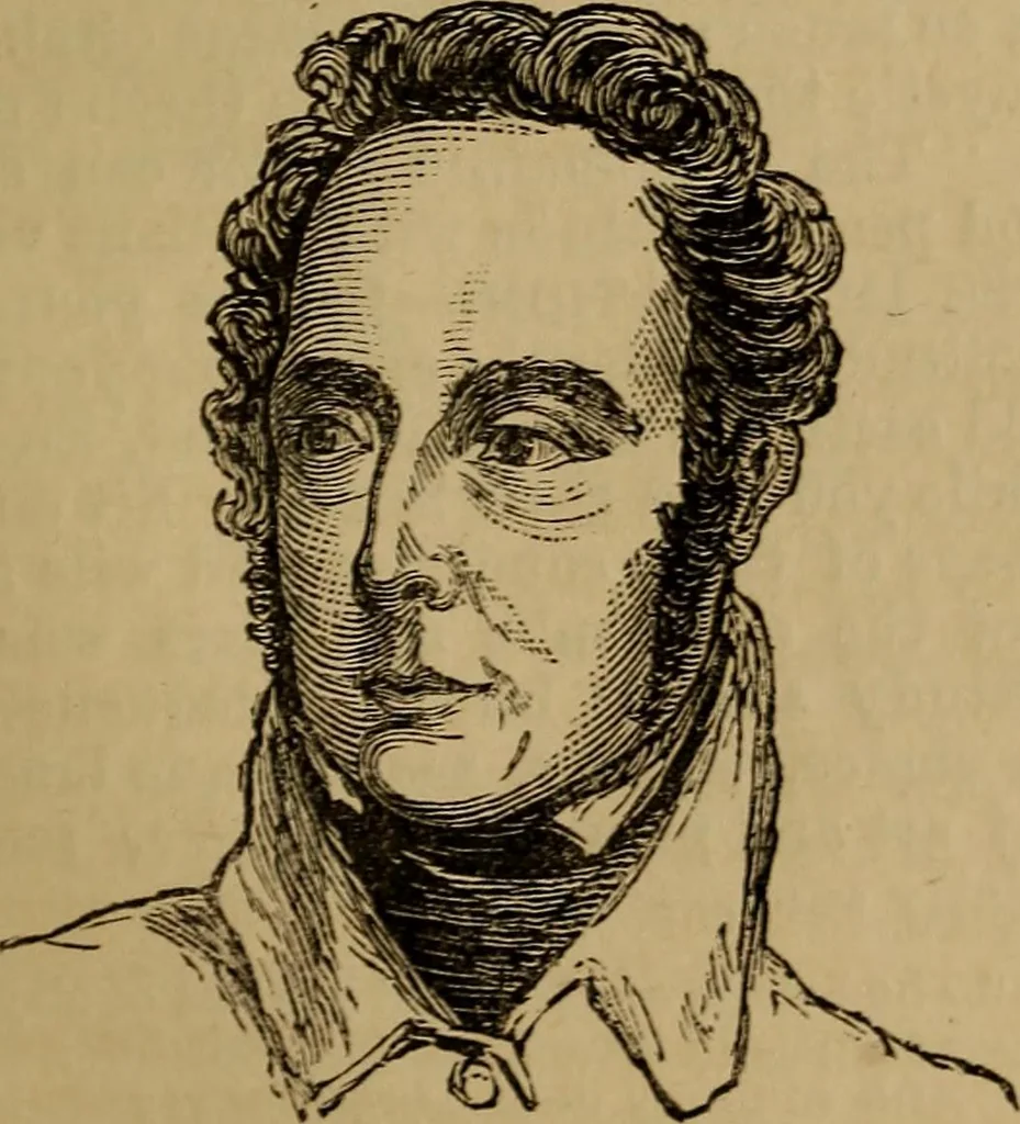 An illustration from An original and illustrated physiological and physiognomical chart, 1873, leaf 208