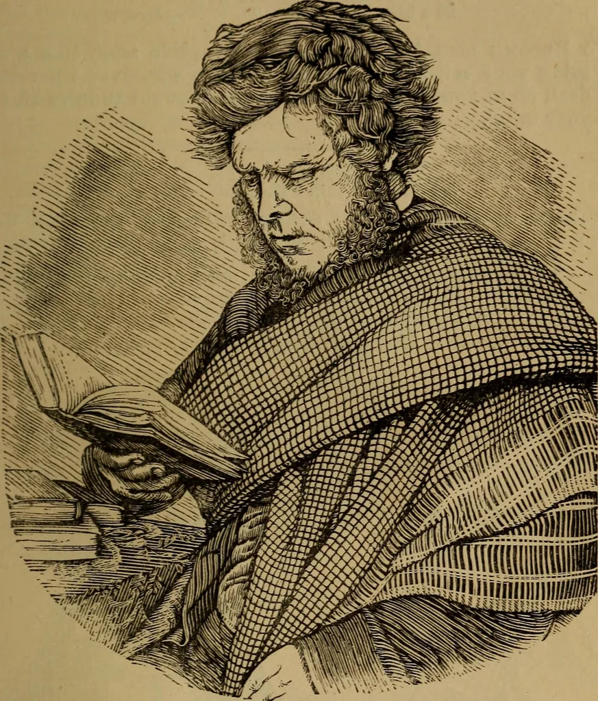 An illustration from An original and illustrated physiological and physiognomical chart, 1873, leaf 220