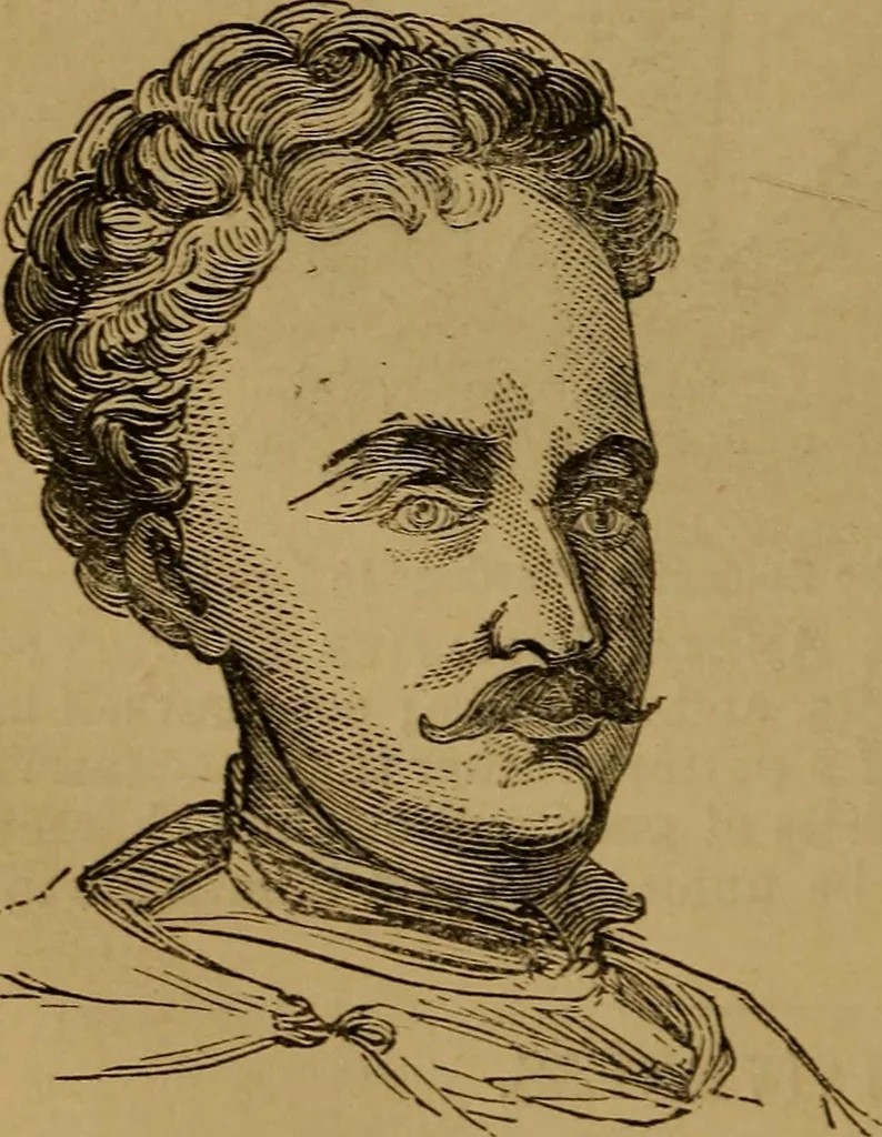 An illustration from An original and illustrated physiological and physiognomical chart, 1873, leaf 41
