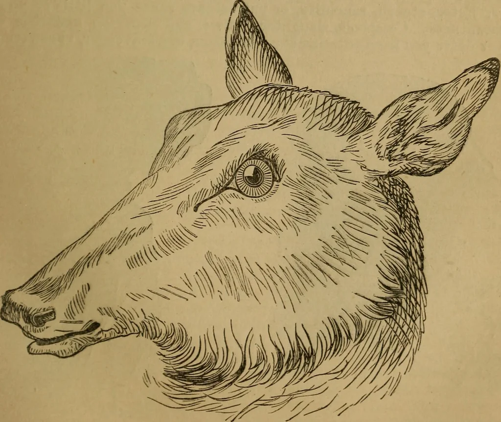An illustration from An original and illustrated physiological and physiognomical chart, 1873, leaf 58