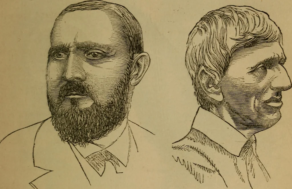 An illustration from An original and illustrated physiological and physiognomical chart, 1873, leaf 86