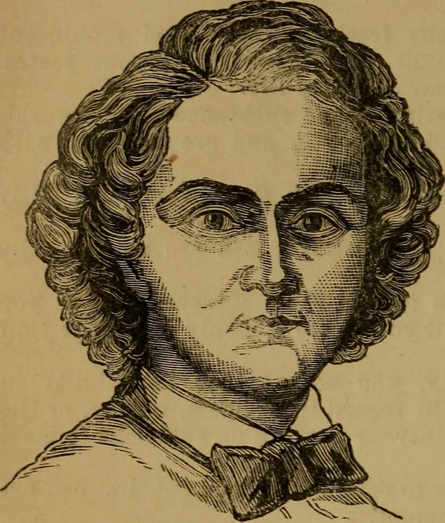 An illustration from An original and illustrated physiological and physiognomical chart, 1873, leaf 93
