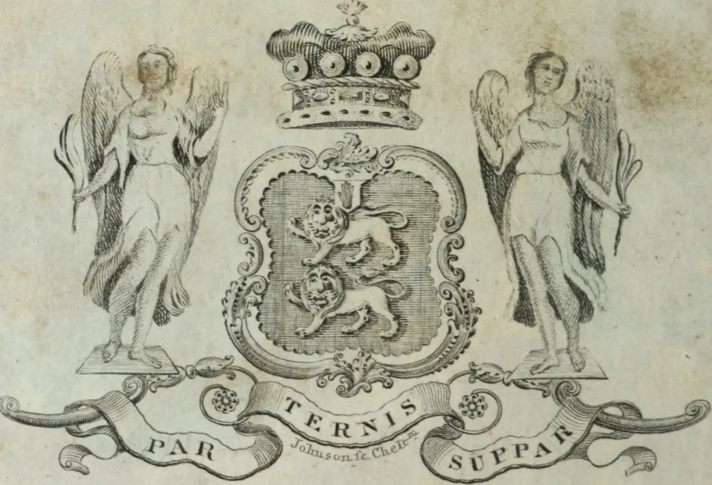 An illustration from Original sans copie, ouvrage comique, 1700, leaf 1