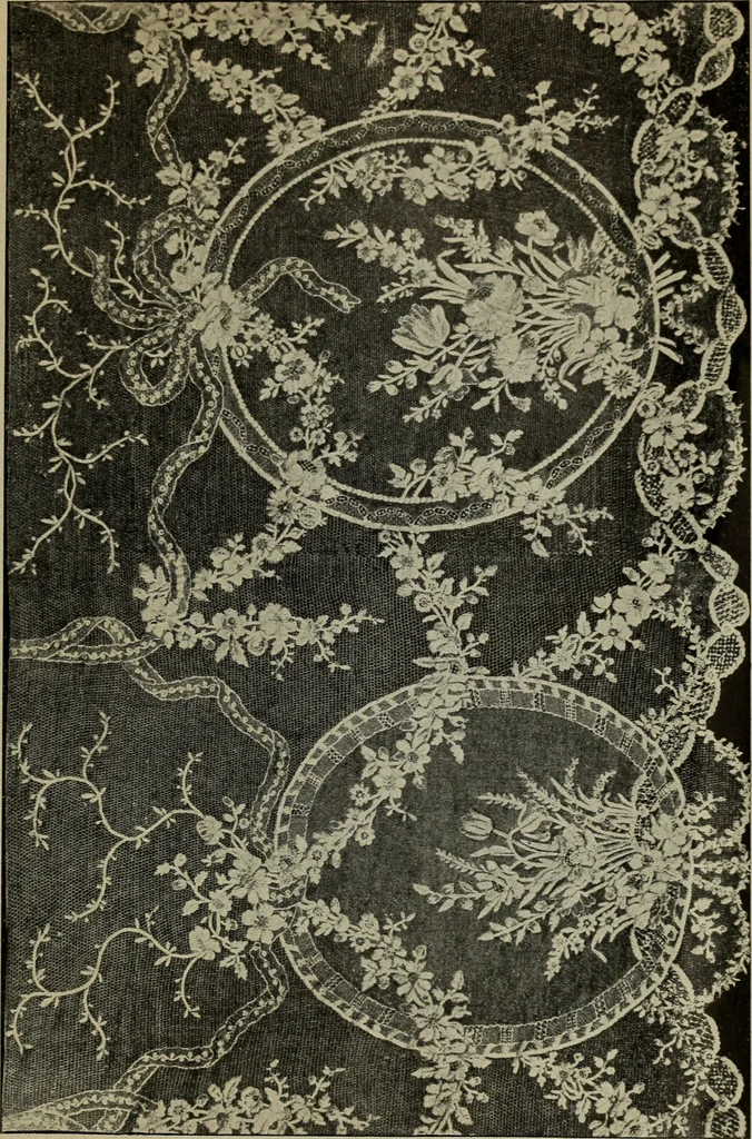 An illustration from Origines de la dentelle de Venise et l'ecole de Burano, 1907, leaf 38