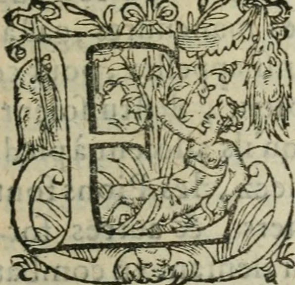 An illustration from Origines des chevaliers, armoiries et heraux, ensemble de l'ordonnance, armes, [et] instruments desquels les François ont anciennement usé en leurs guerres; recueillies, 1606, leaf 78